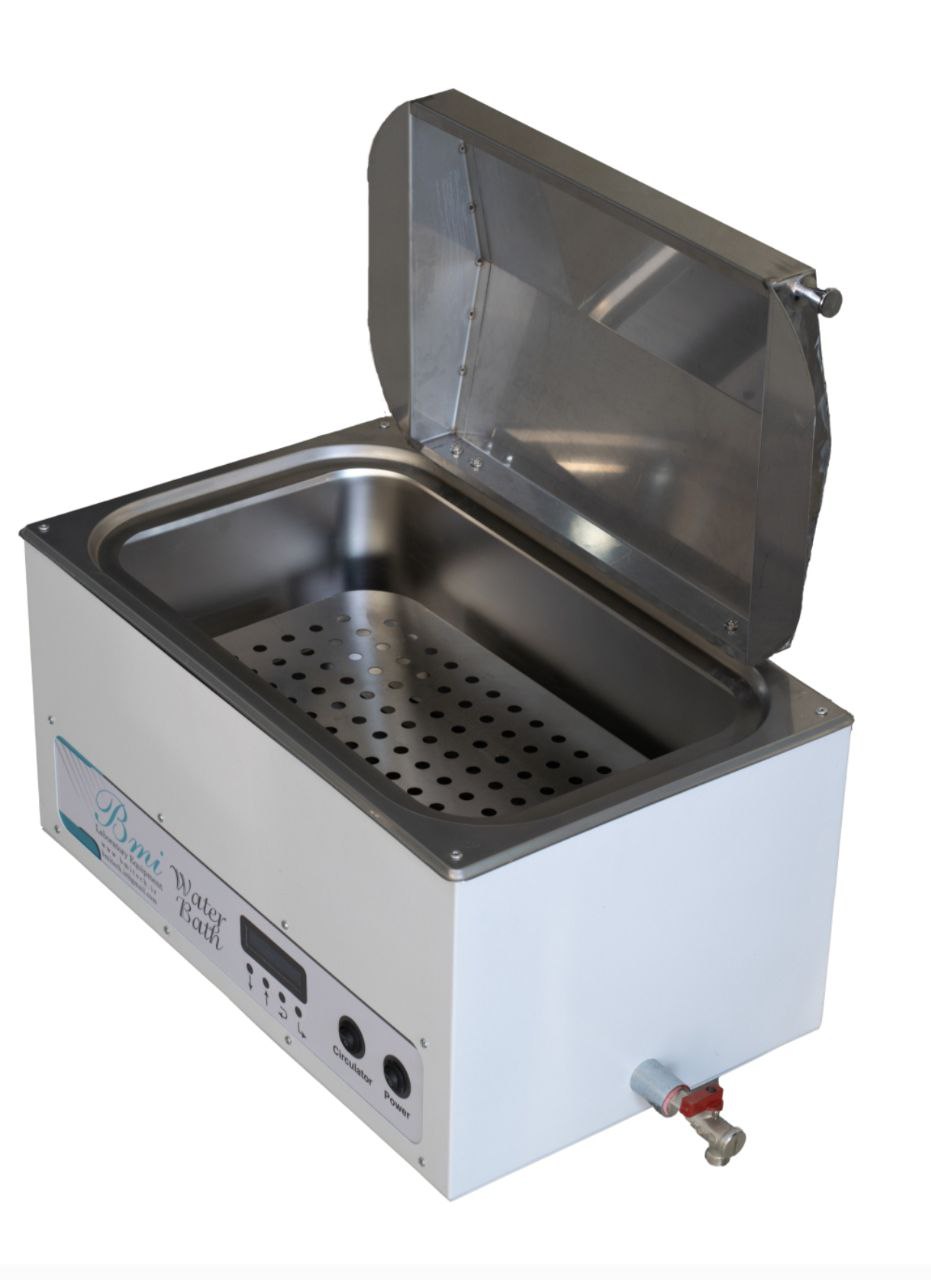 بن‌ماری جوش سرولوژی سیرکوله‌دار با پمپ گردش آب